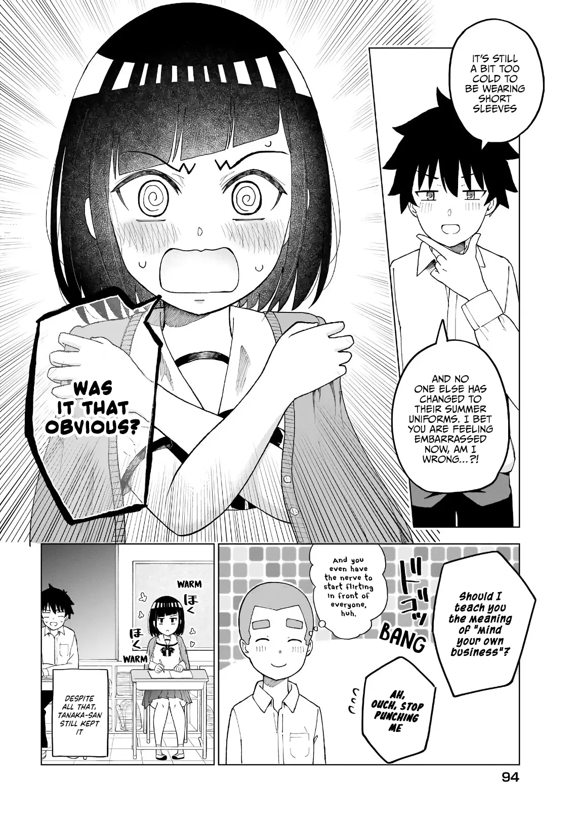 My Classmate Tanaka-San Is Super Scary - 39 page 5
