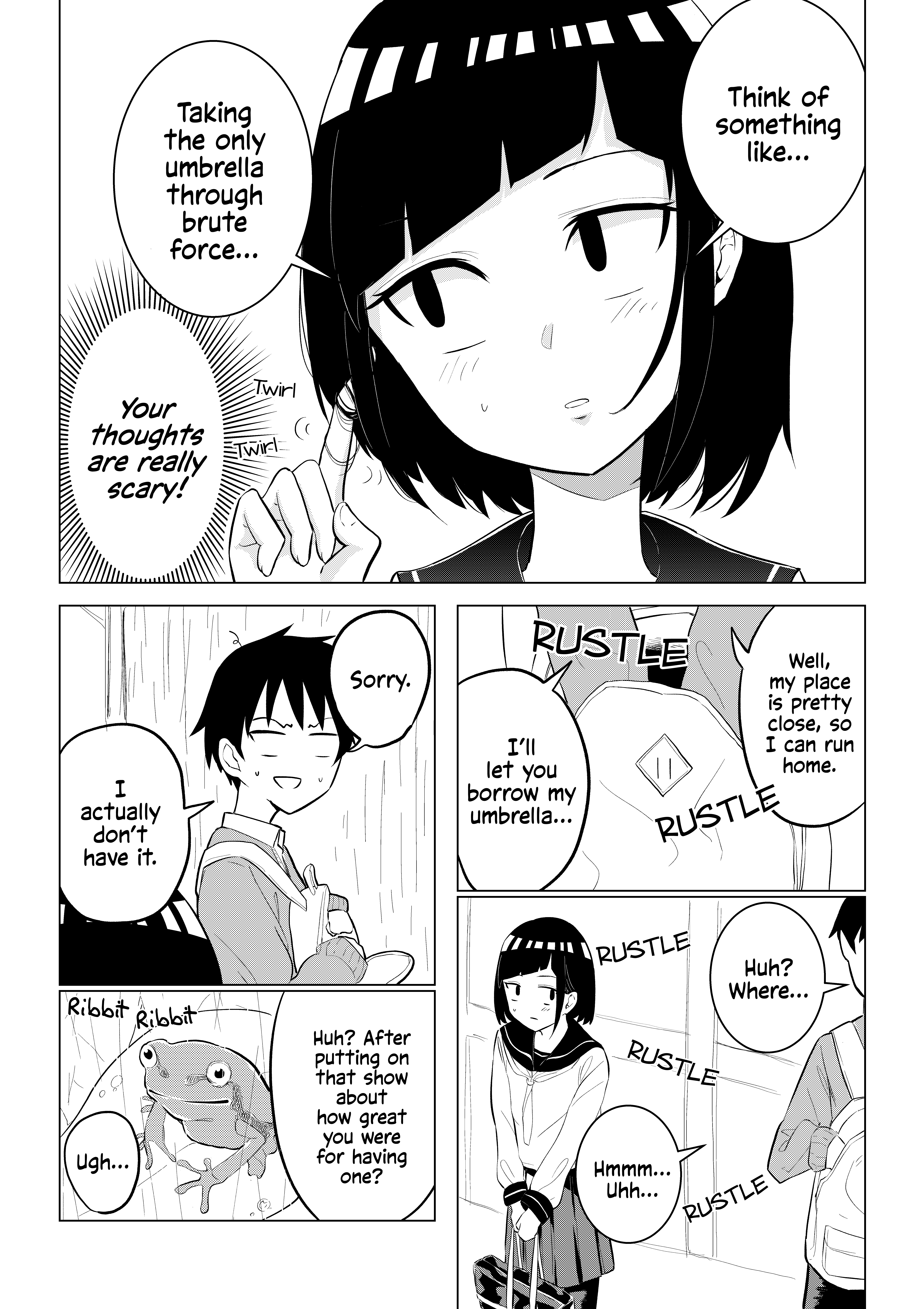 My Classmate Tanaka-San Is Super Scary - 8 page 3