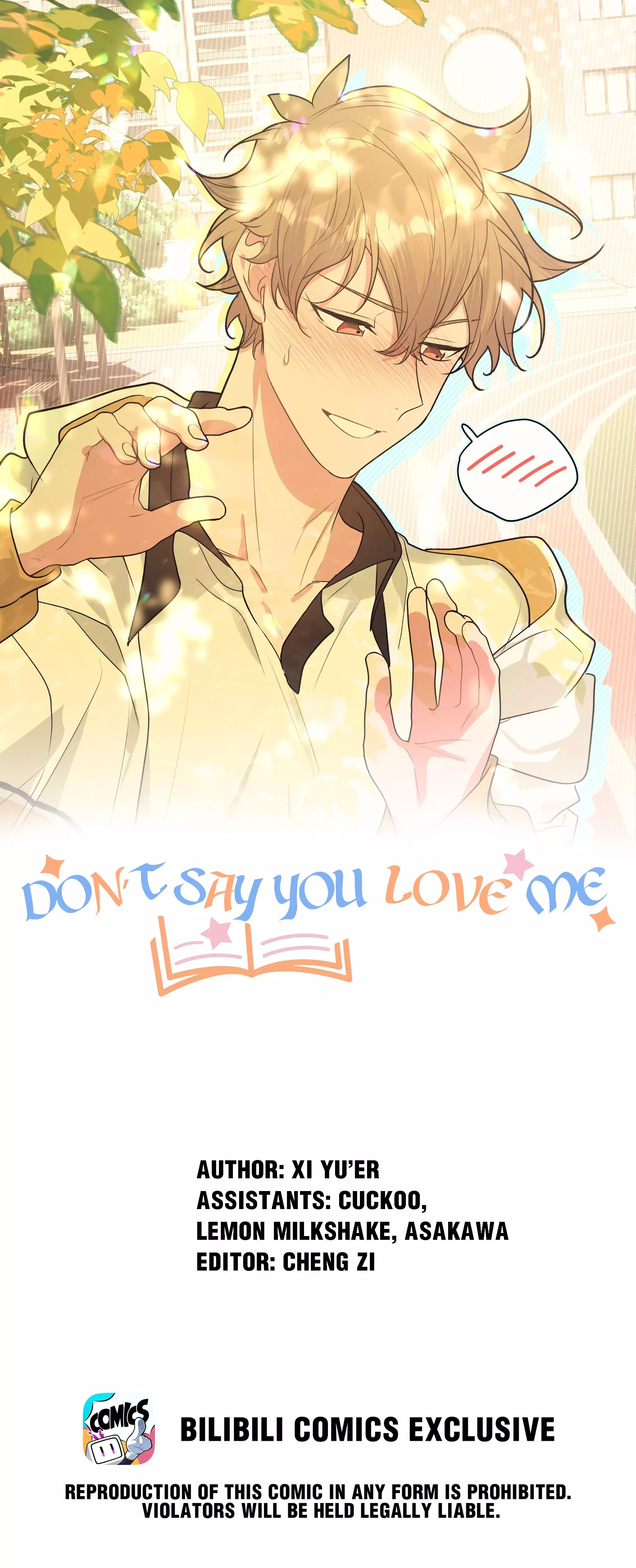 Don’T Say You Love Me - 38 page 1-113dd393