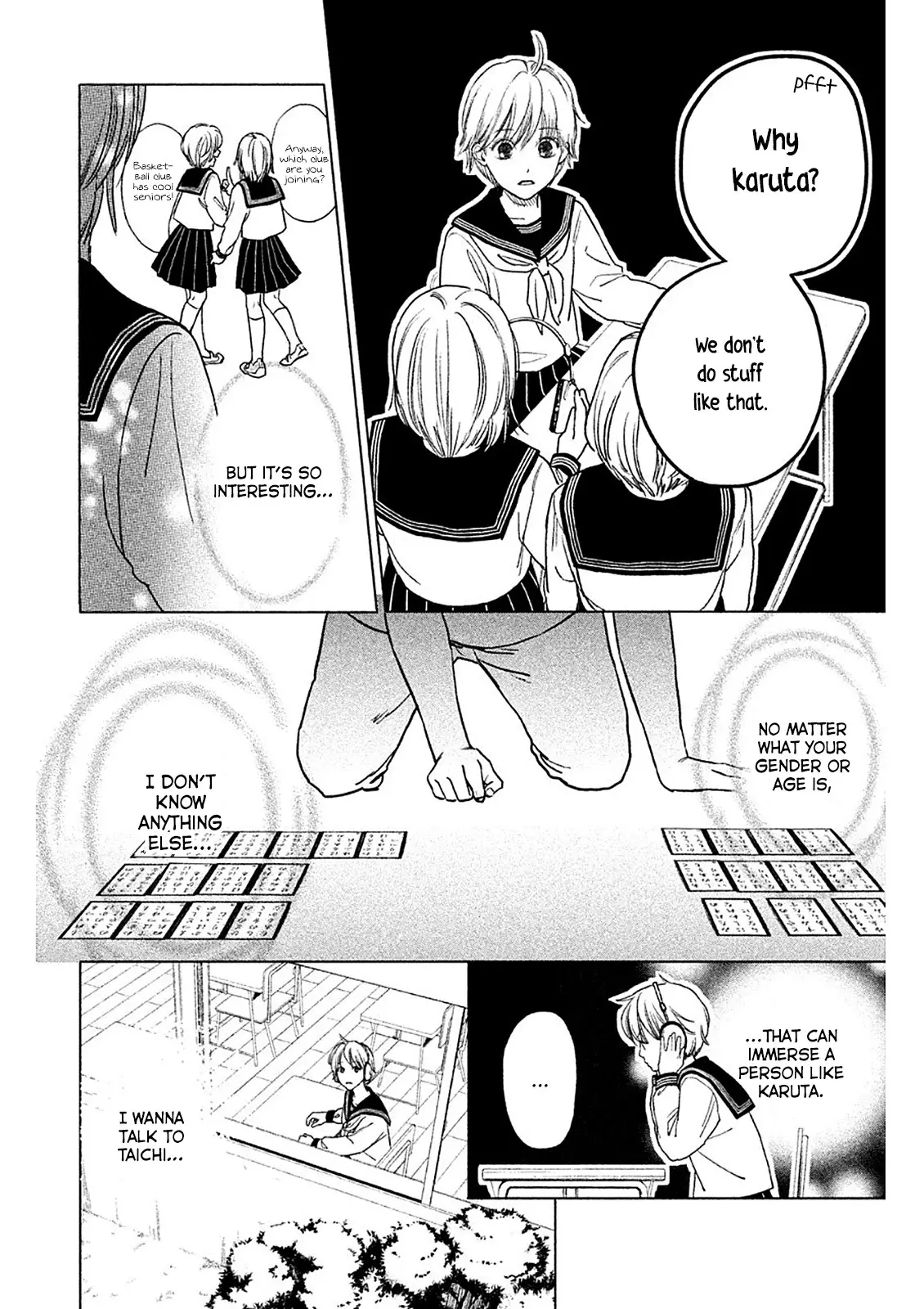 Chihayafuru: Middle School Arc - 1 page 8