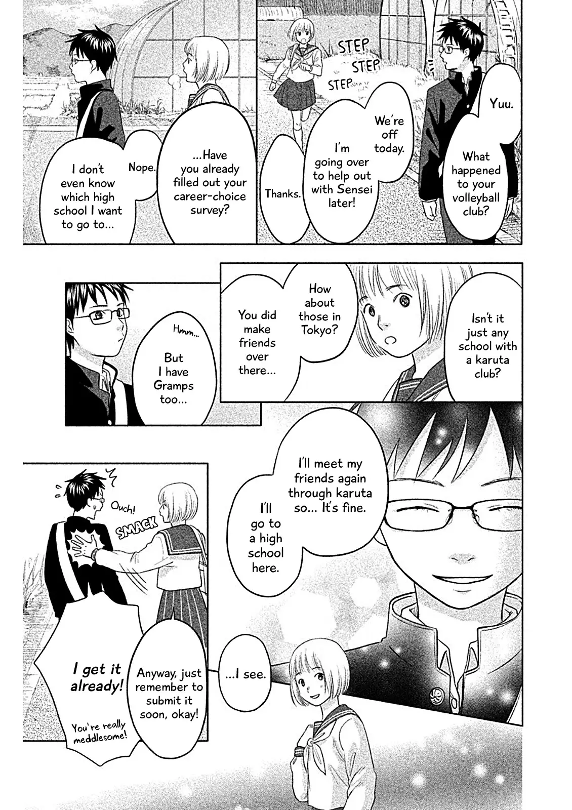 Chihayafuru: Middle School Arc - 7 page 15