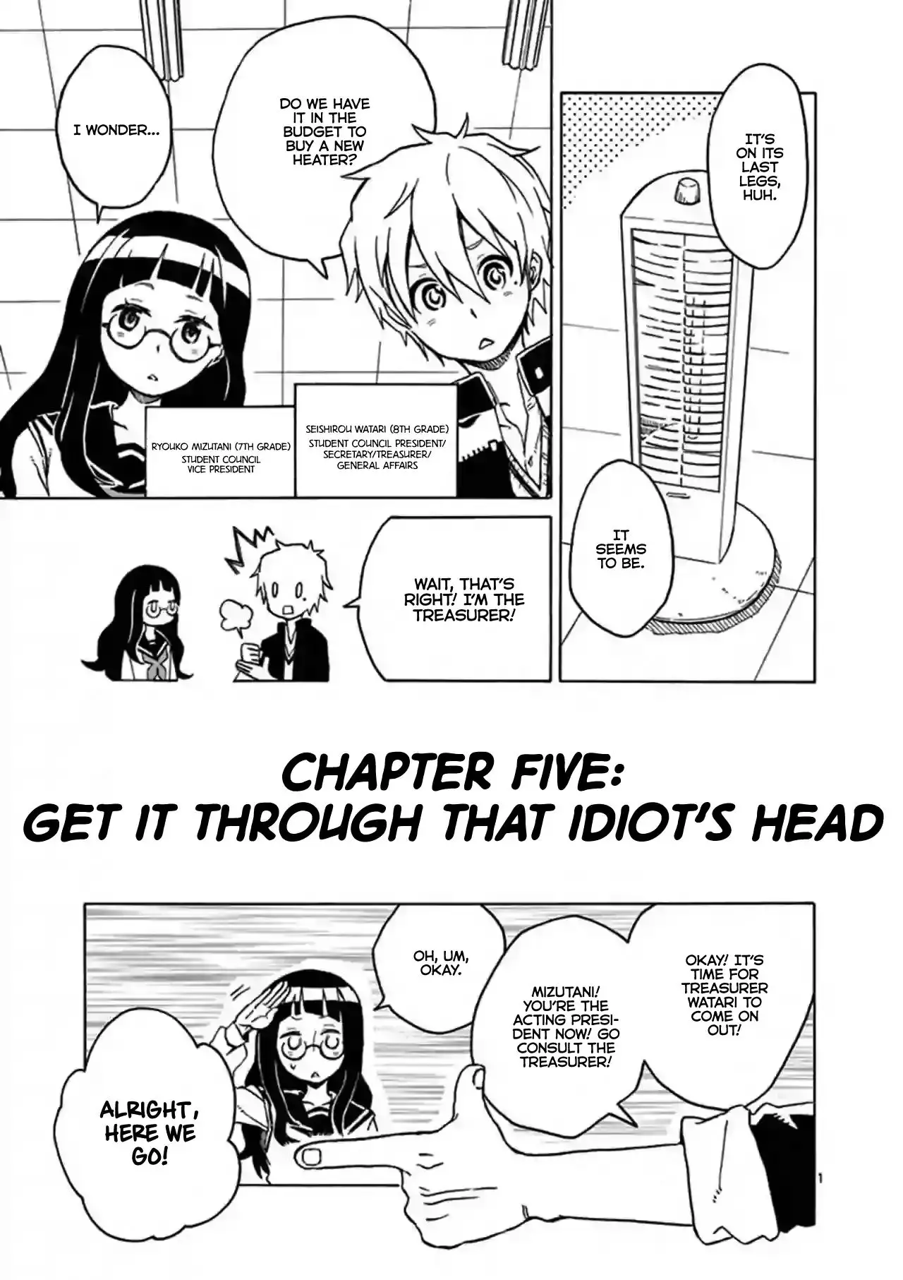 Student Council For Two - 5 page 1