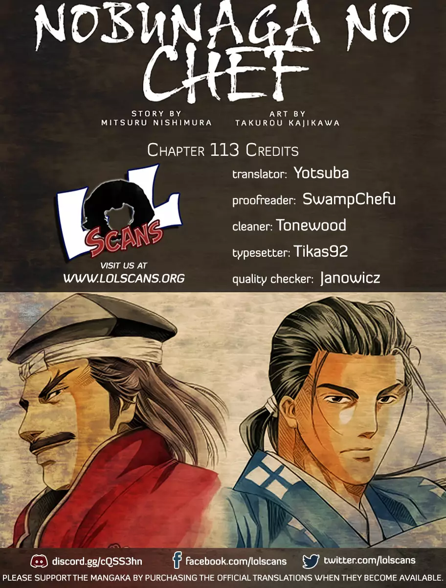 Nobunaga No Chef - 113 page 2-0a55f982