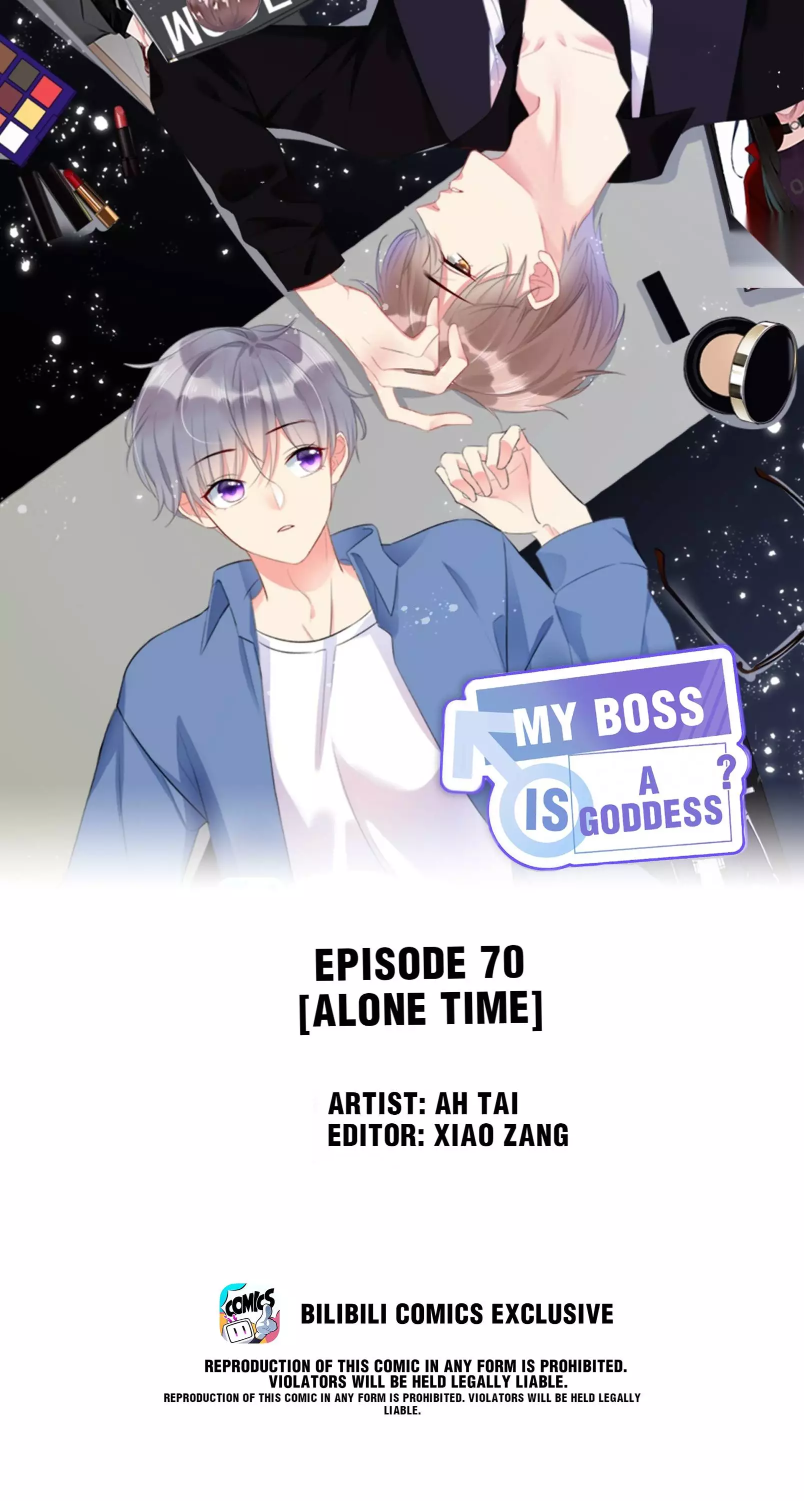 My Boss Is A Goddess - 70 page 1