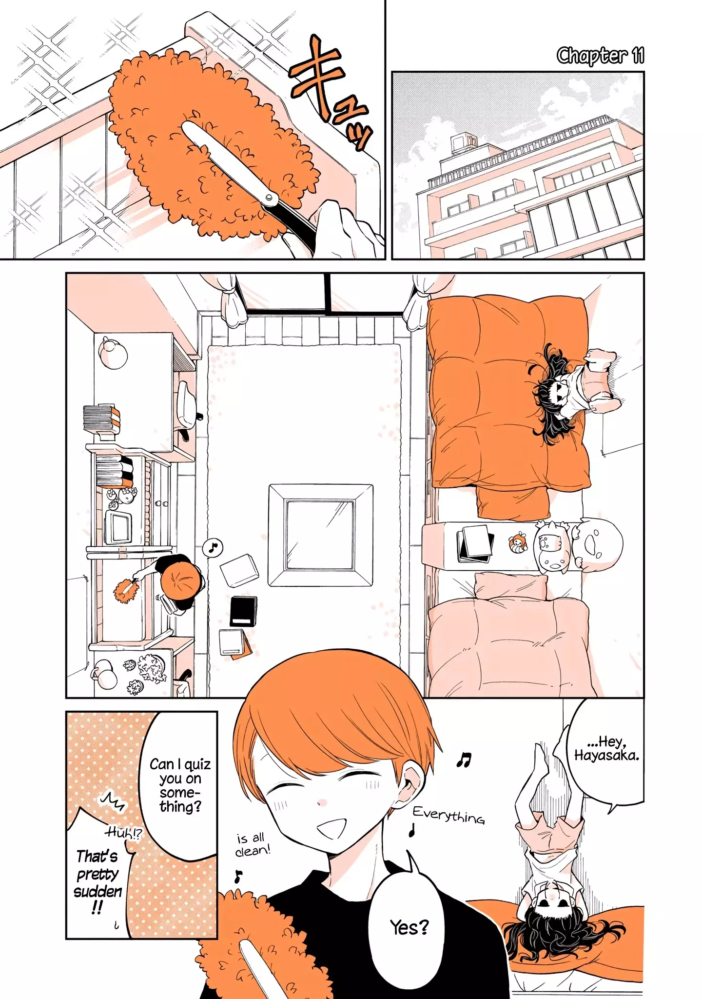 A Lazy Guy Woke Up As A Girl One Morning - 11 page 1