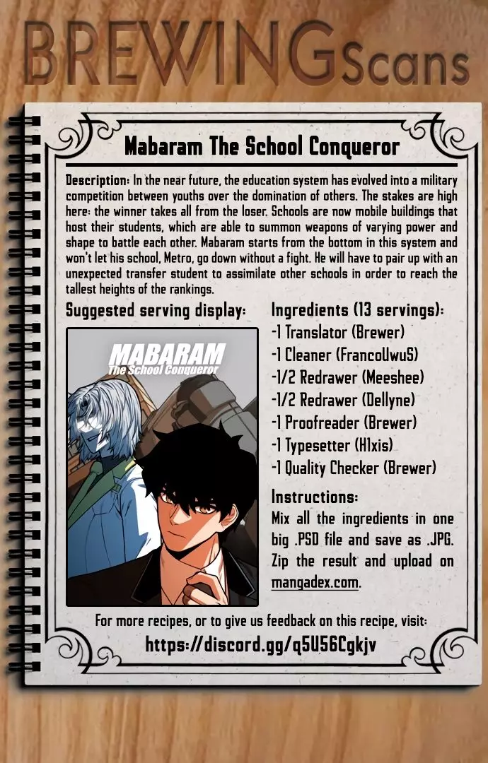 Mabaram The School Conqueror - 13 page 1-6562bee5