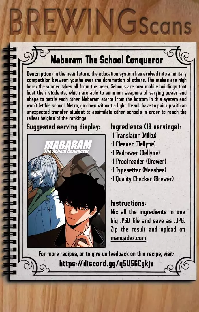 Mabaram The School Conqueror - 18 page 1-7251d2a3