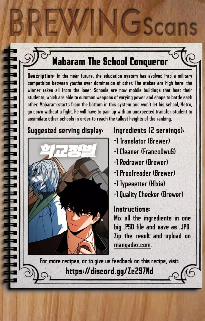 Mabaram The School Conqueror - 2 page 1-25f1c4d9