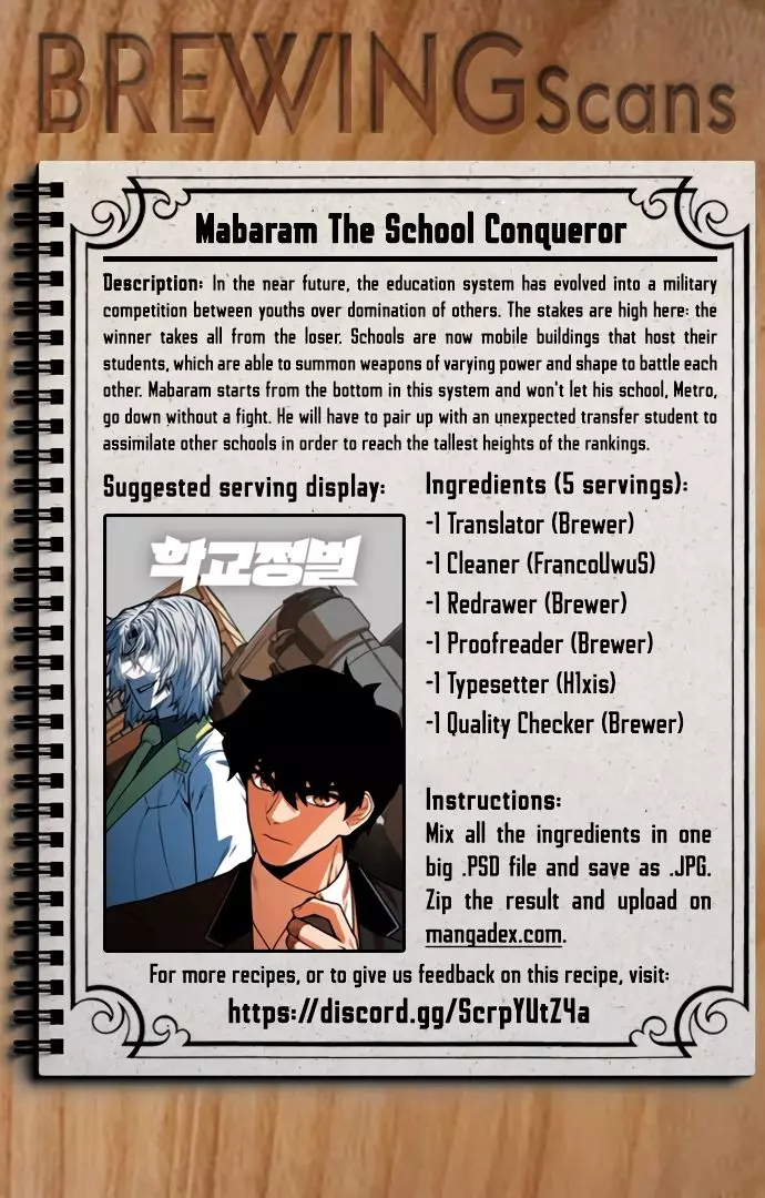 Mabaram The School Conqueror - 5 page 1-ffb494fd