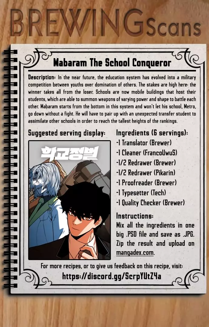 Mabaram The School Conqueror - 6 page 1-195d6fe3