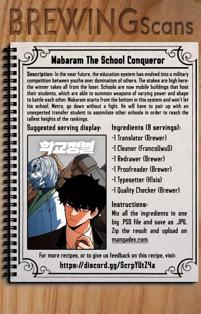Mabaram The School Conqueror - 8 page 1-23c55cd1
