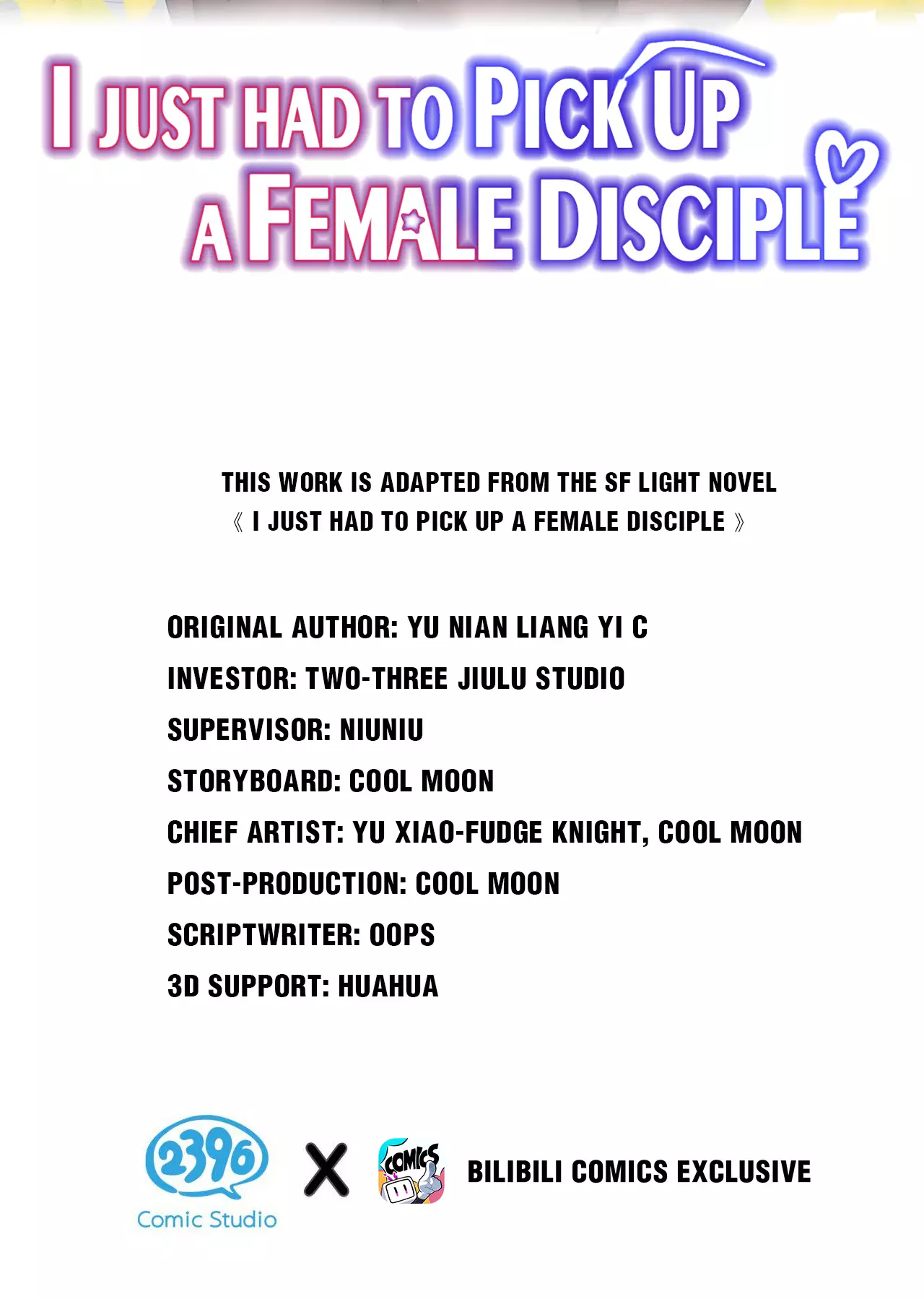 I Just Had To Pick Up A Female Disciple - 64 page 2-c76420a0