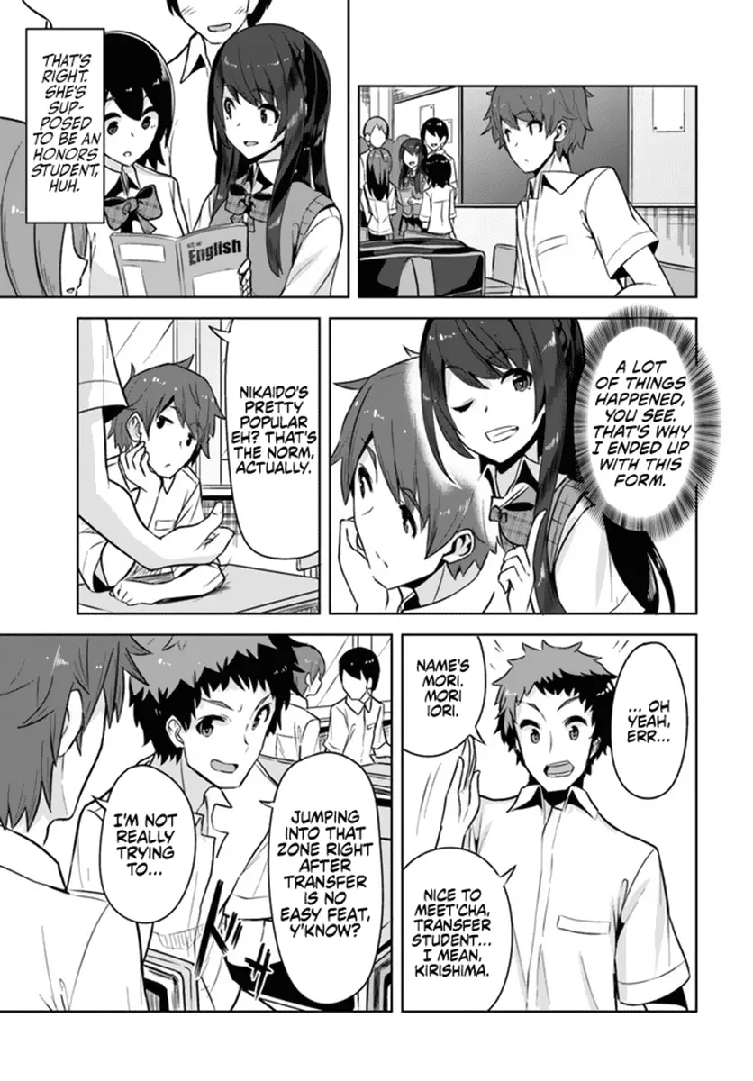 Tenkosaki: The Neat And Pretty Girl At My New School Is A Childhood Friend Of Mine Who I Thought Was A Boy - 2 page 20