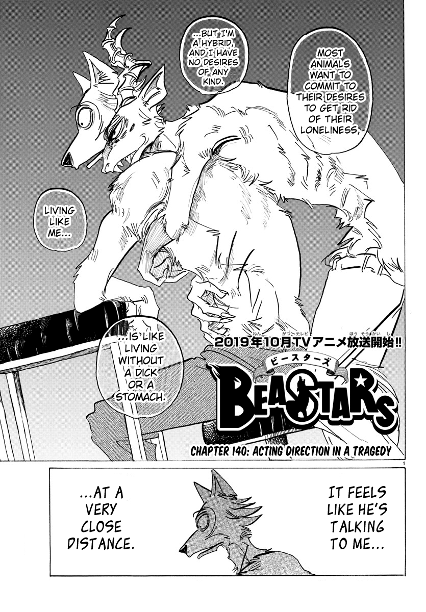 Beastars - 140 page 1