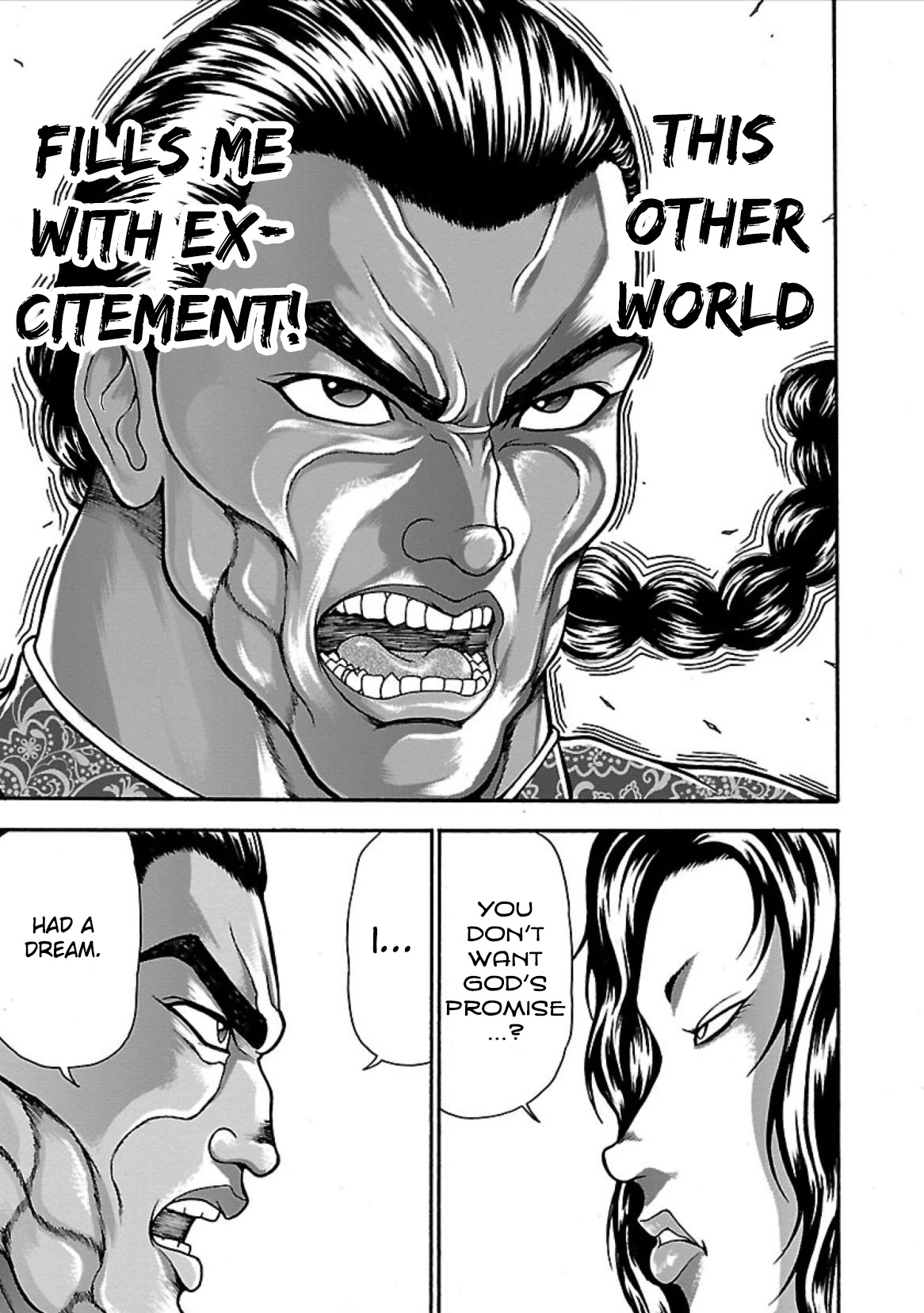 Baki Side Story - Retsu Kaioh Doesn't Mind Even If It's In Another World - 8 page 16