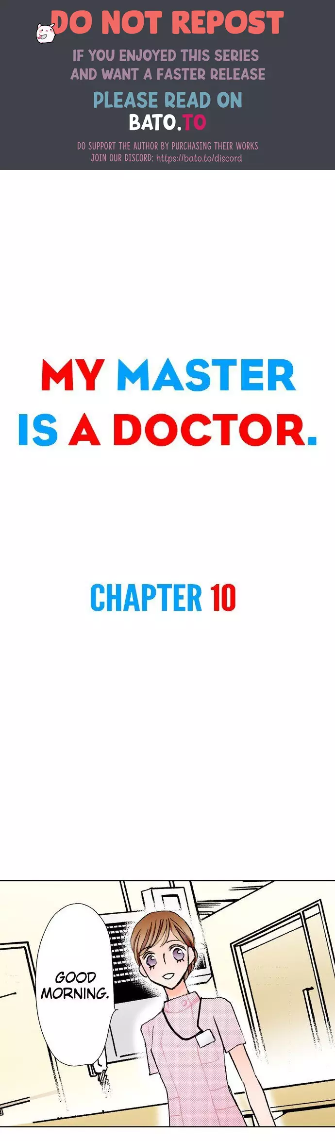 My Master Is A Doctor - 10 page 1-0e314765