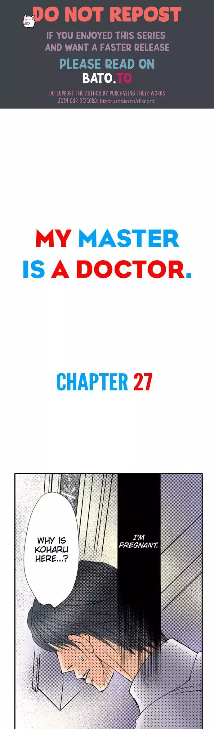 My Master Is A Doctor - 27 page 1-65d2be2d