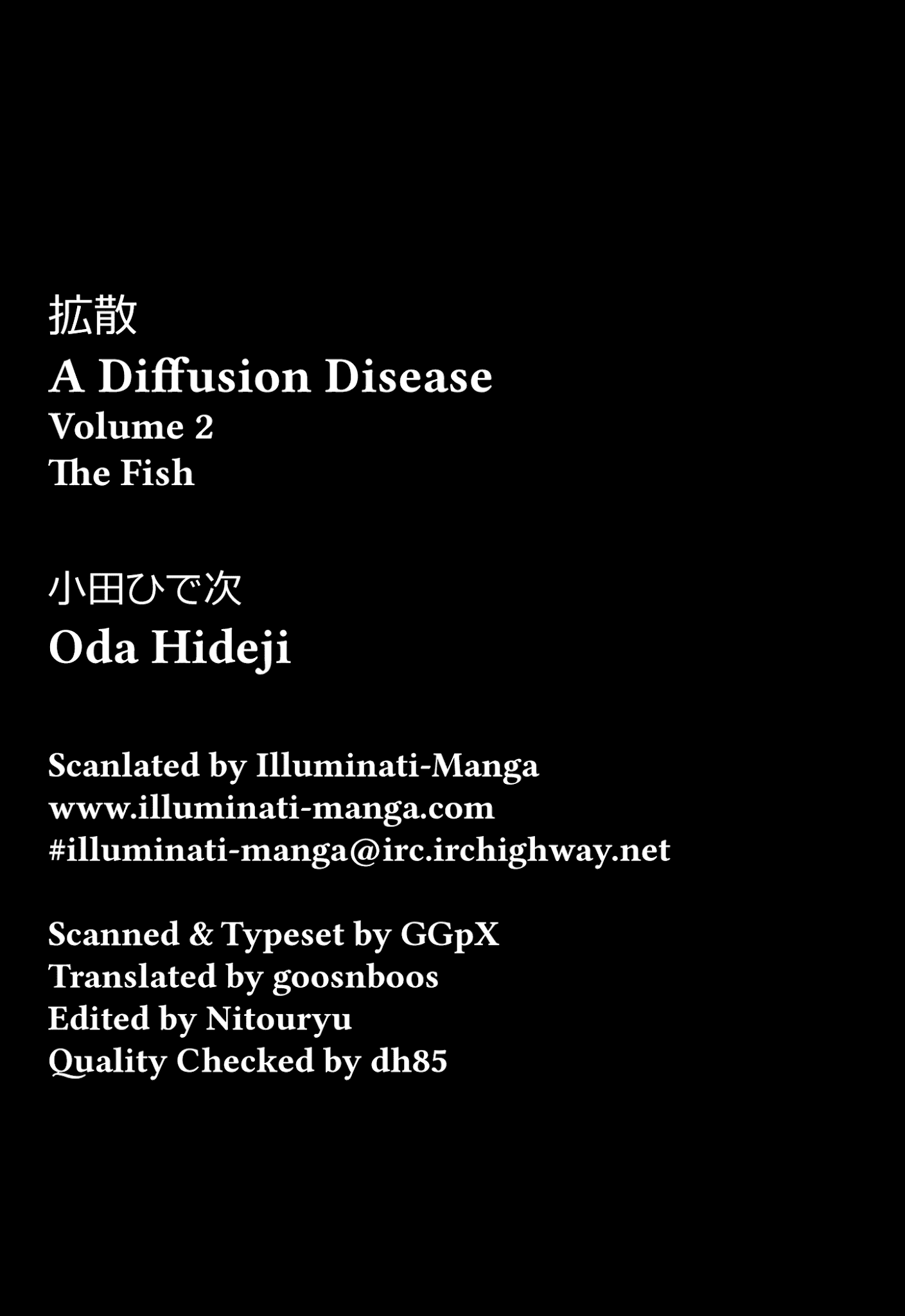 A Diffusion Disease - 8 page 1