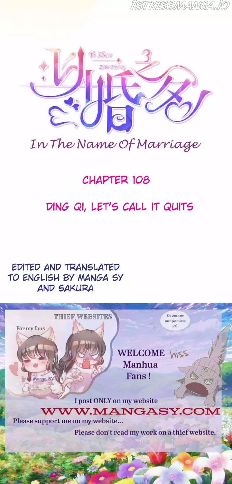 In The Name Of Marriage - 108 page 1