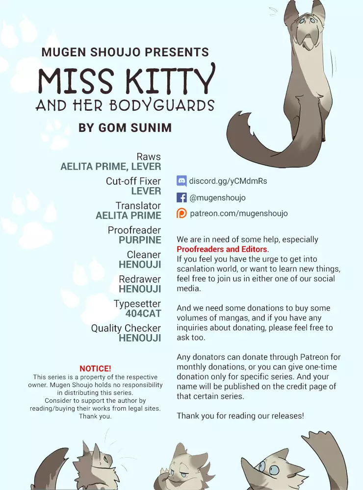 Miss Kitty And Her Bodyguards - 32 page 1-4e00bd19