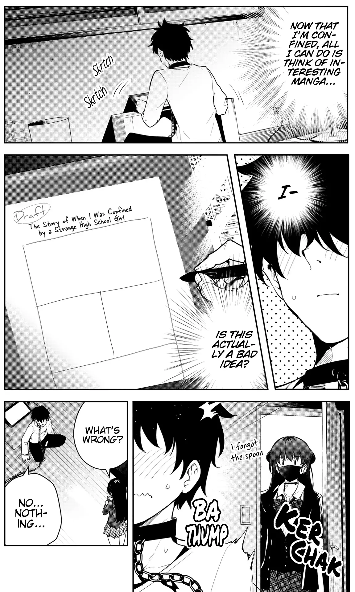 The Story Of A Manga Artist Confined By A Strange High School Girl - 11 page 3-8523120d