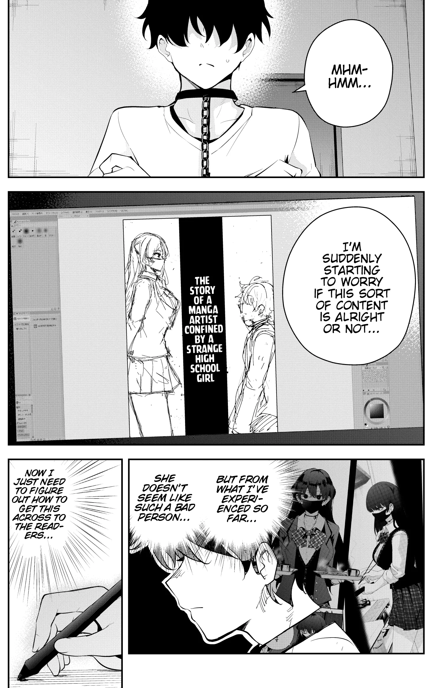 The Story Of A Manga Artist Confined By A Strange High School Girl - 18 page 1-ac50ad5a