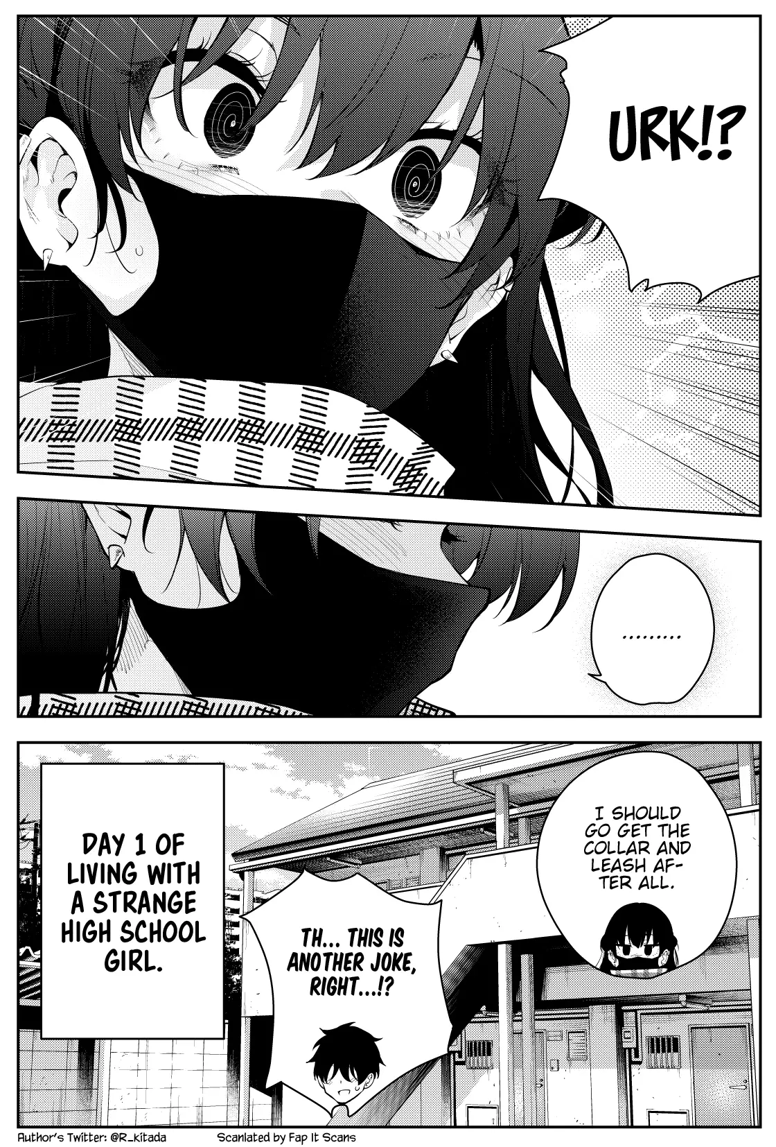 The Story Of A Manga Artist Confined By A Strange High School Girl - 32 page 8-2f2ec2e1