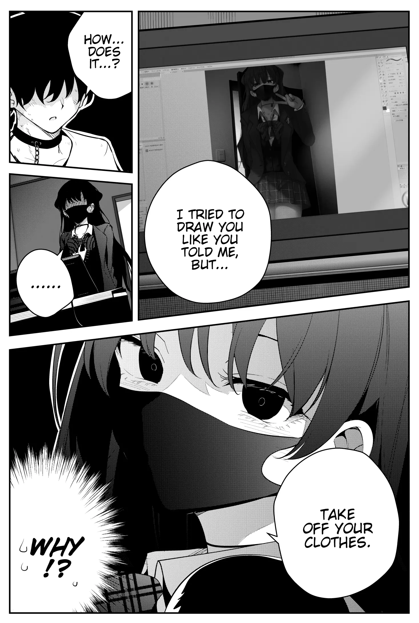 The Story Of A Manga Artist Confined By A Strange High School Girl - 4 page 1-75b0ffdf