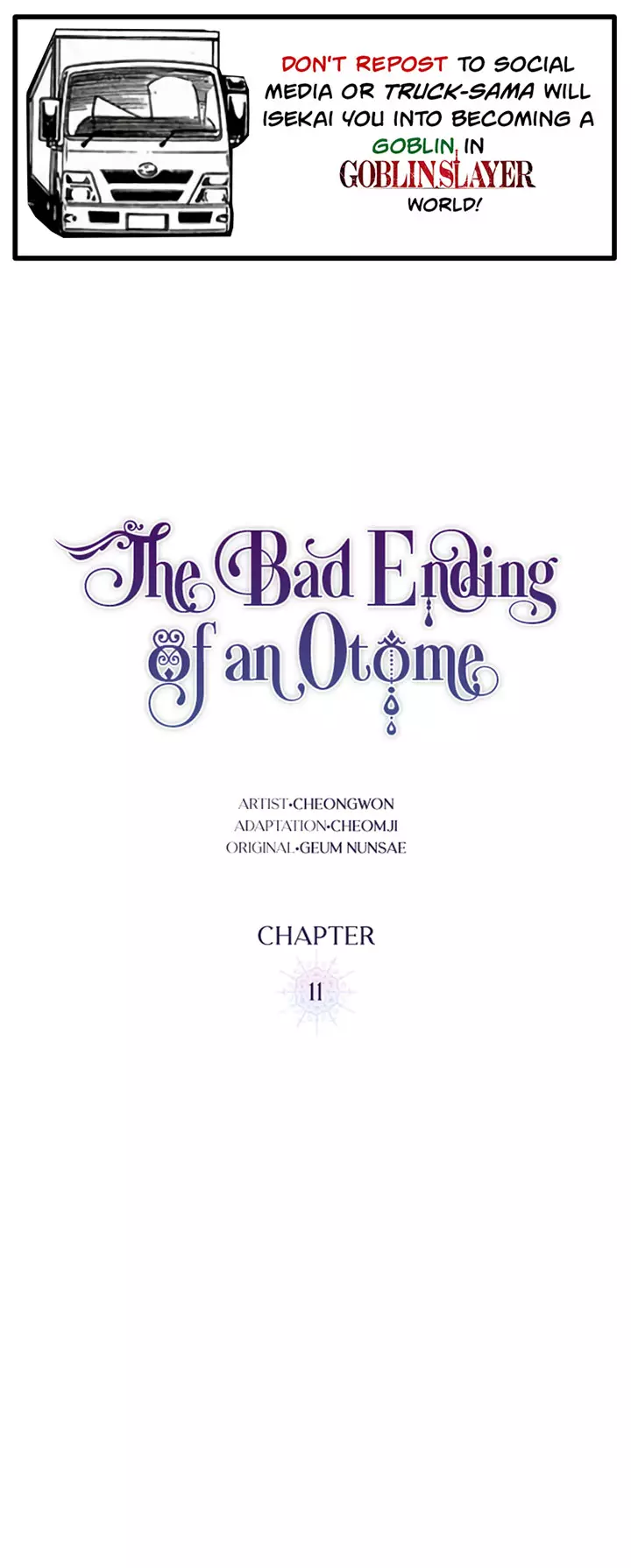 The Bad Ending Of The Otome Game - 11 page 1-8a2959af