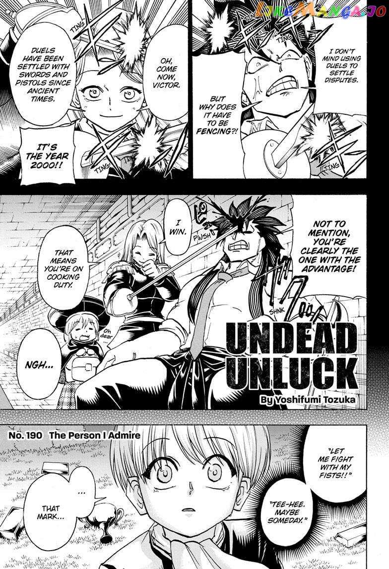 Undead + Unluck - 190 page 1-8df144af