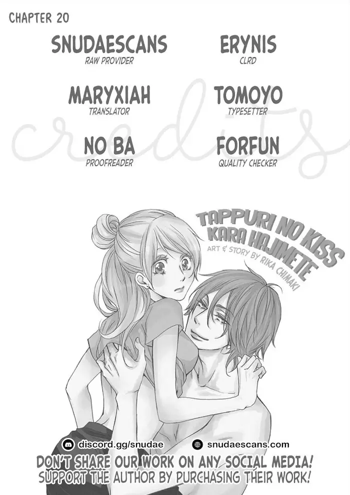 Tappuri No Kiss Kara Hajimete - 20 page 3-1ac1bf39