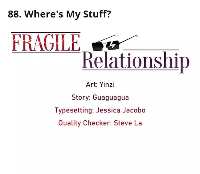 Fragile Relationship - 88 page 1-d7a96ba8