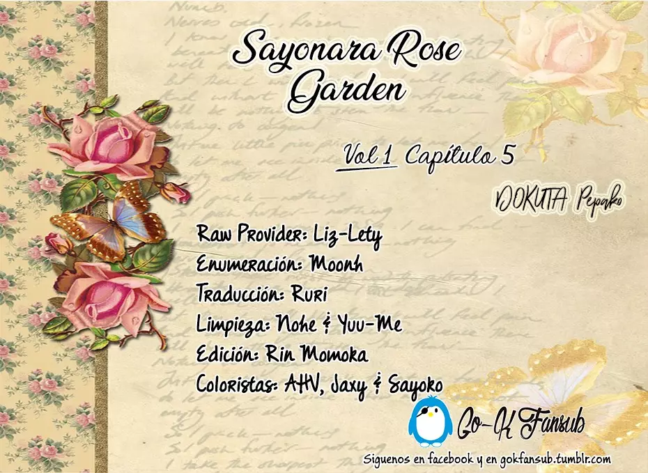 Sayonara Rose Garden - 5 page 1-cdef5df5