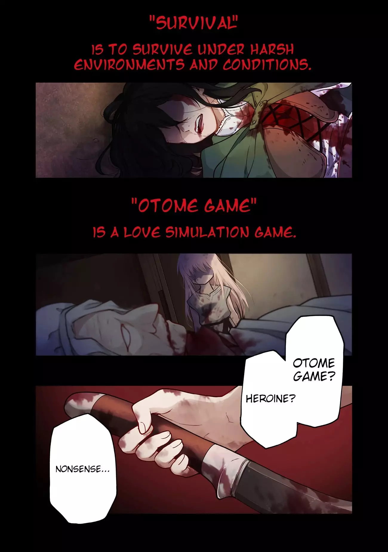 Otome Game No Heroine De Saikyou Survival - 1 page 1-8198300e