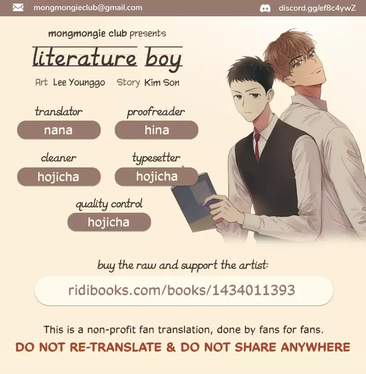 Literature Boy - 2 page 1-b30dc3c3