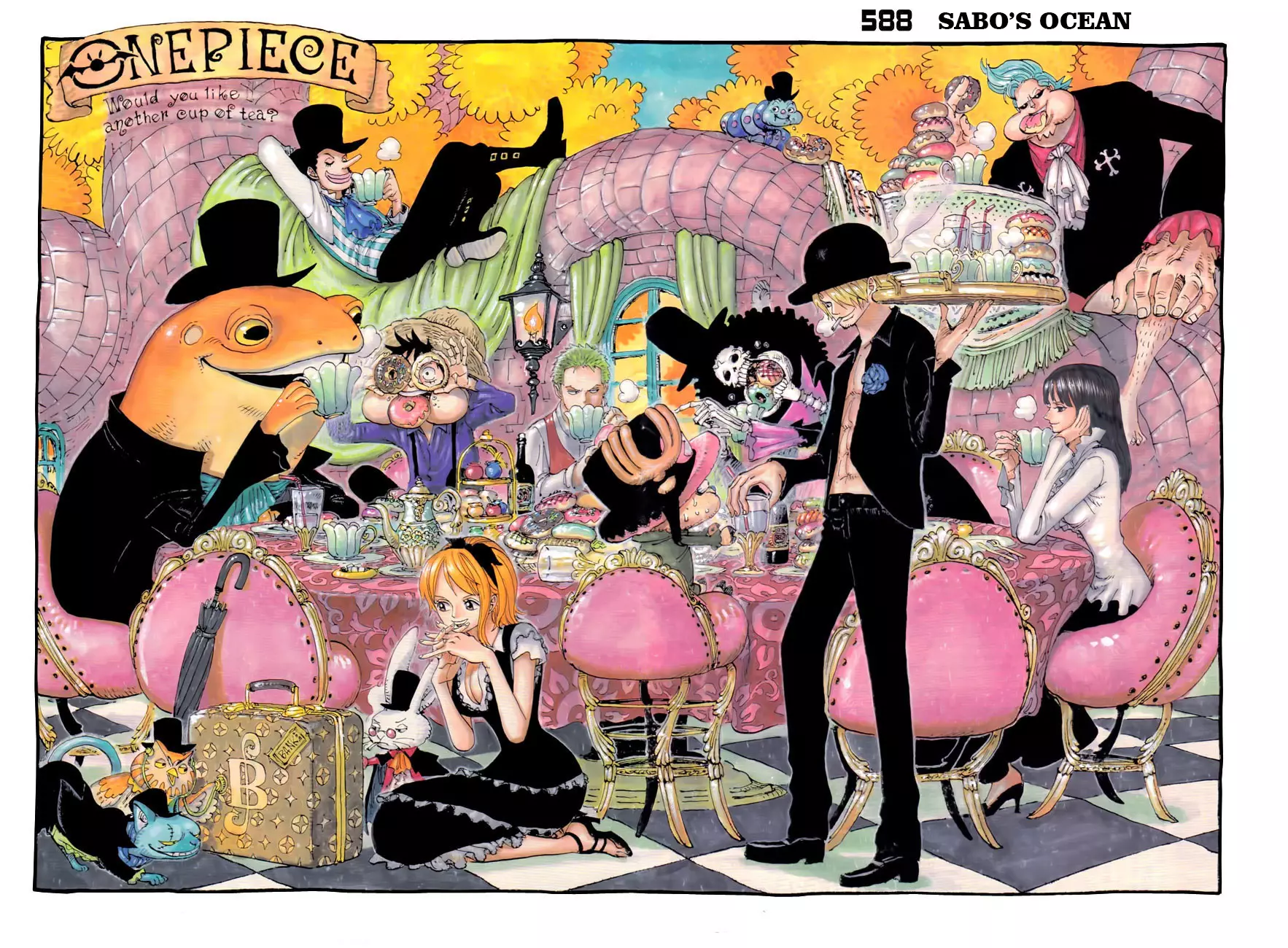 One Piece - Digital Colored Comics - 588 page 2-b0f74c1f