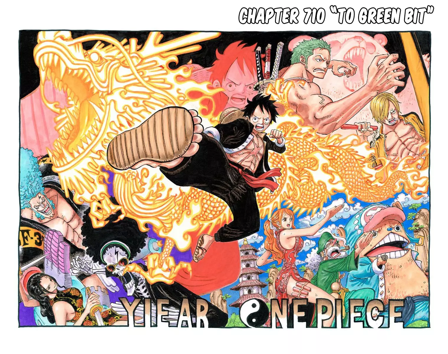 One Piece - Digital Colored Comics - 710 page 2-e1a4009d