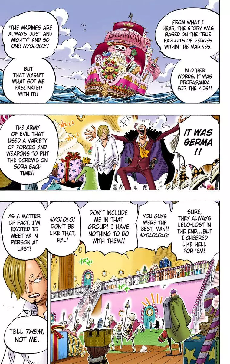 One Piece - Digital Colored Comics - 825 page 3-7684f218