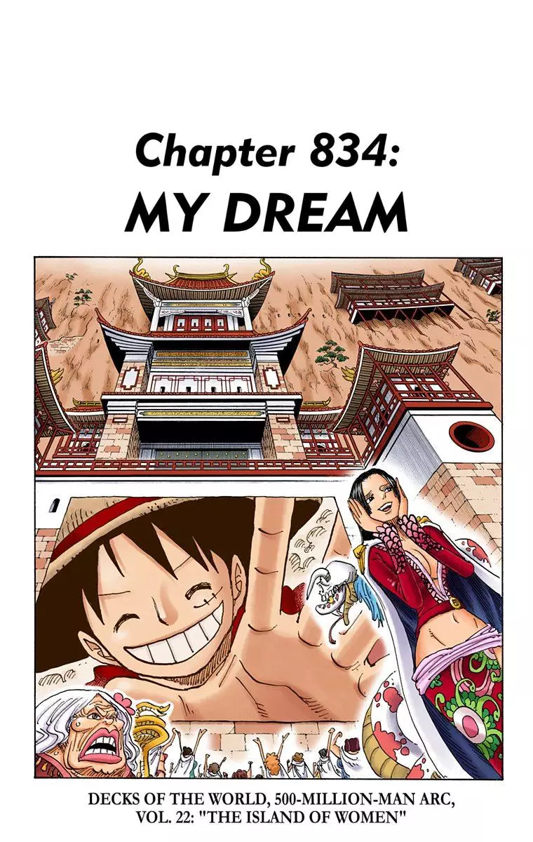 One Piece - Digital Colored Comics - 834 page 1-44cd34a8