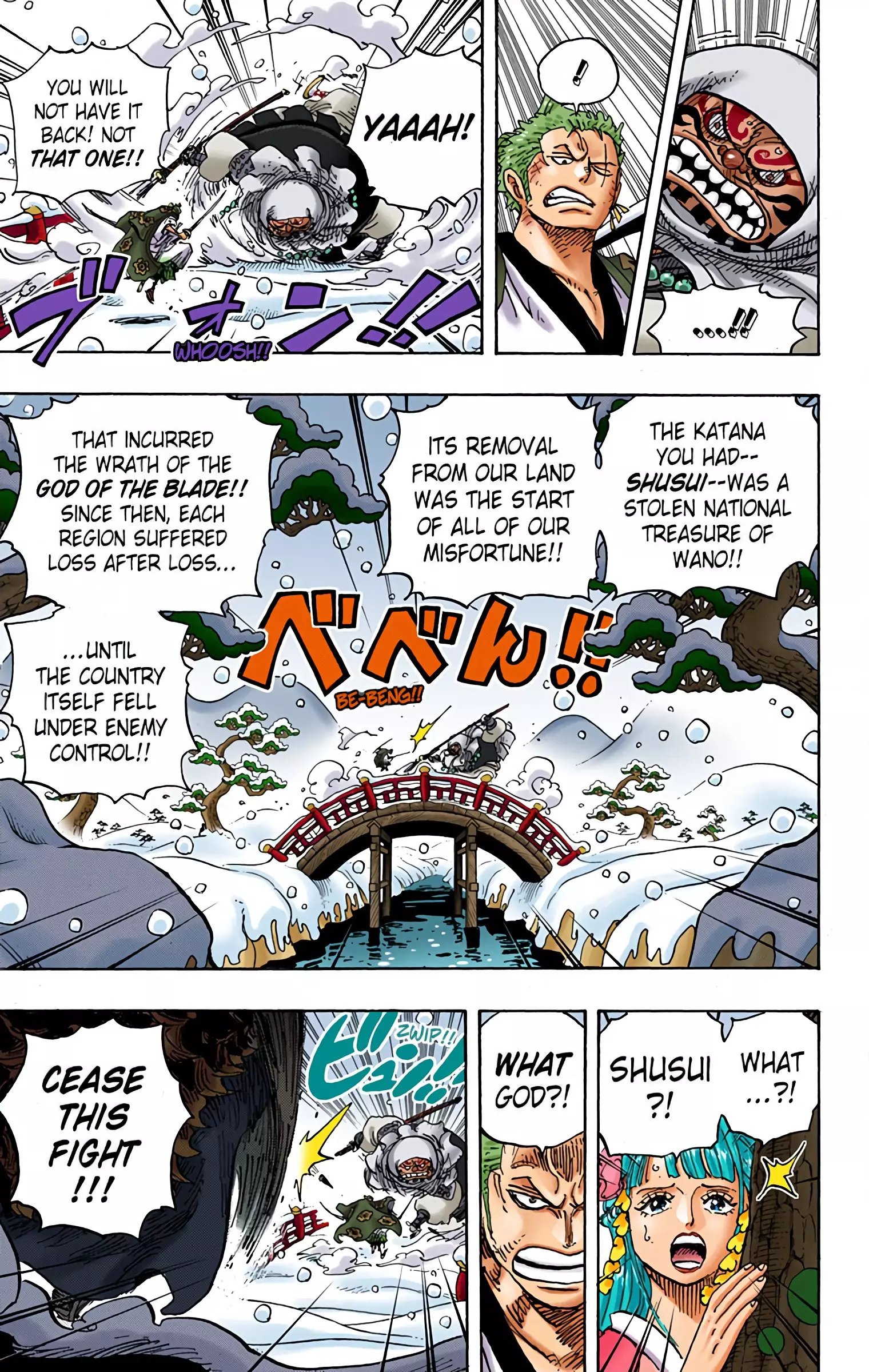 One Piece - Digital Colored Comics - 952 page 3-09efea9c