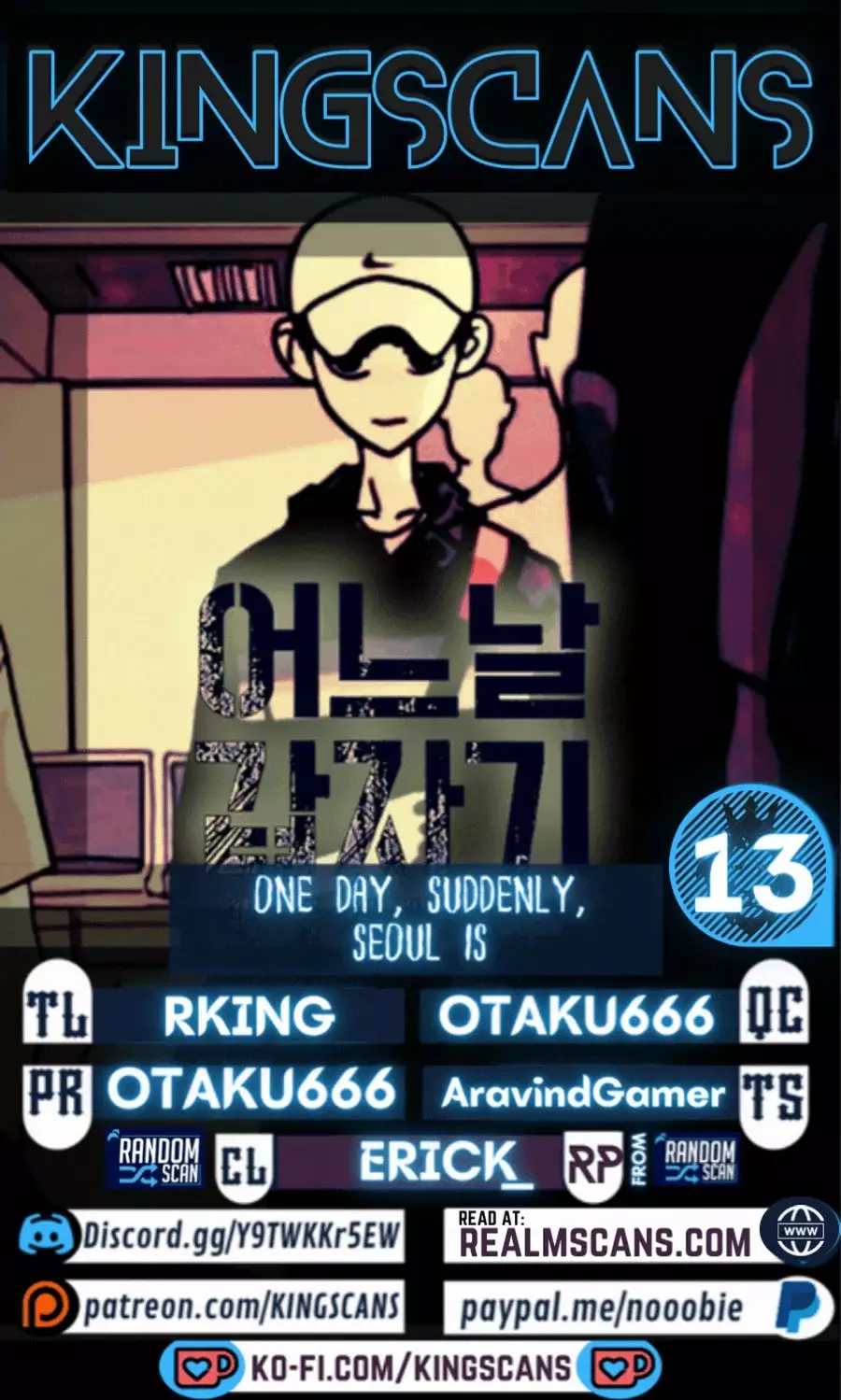 One Day, Suddenly, Seoul Is - 13 page 1-85ac23bb