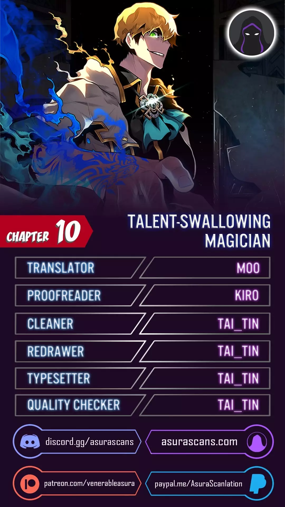 Talent-Swallowing Magician - 10 page 1-2e32f34d