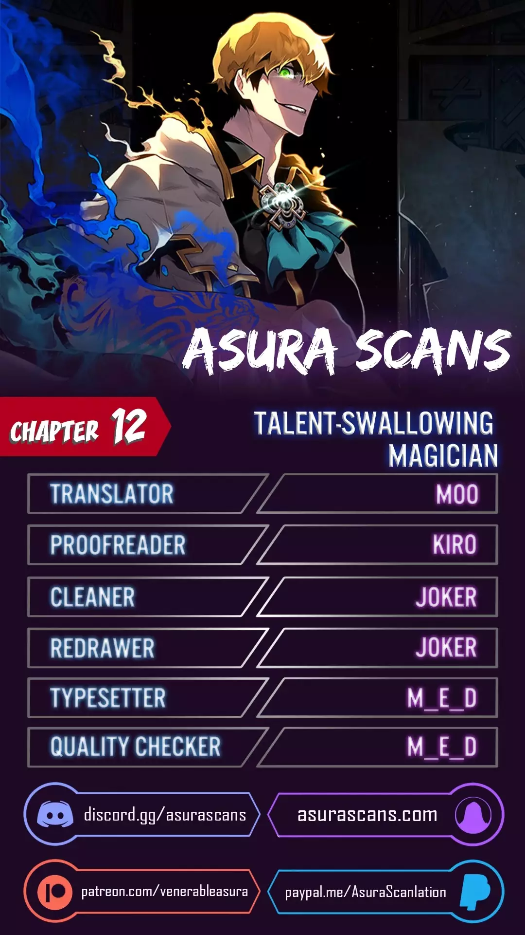 Talent-Swallowing Magician - 12 page 1-b8c507b1