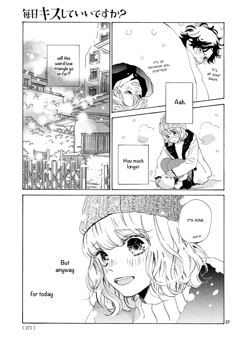 Mainichi Kiss Shite Ii Desu Ka? - 11 page 38-5cdc858d