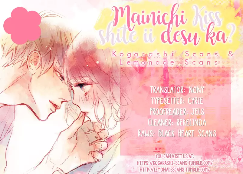 Mainichi Kiss Shite Ii Desu Ka? - 5 page 1-26ade88d