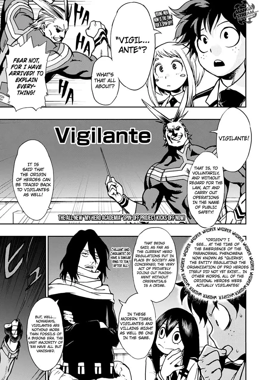 Vigilante: Boku No Hero Academia Illegals - 0 page 1-7160959b