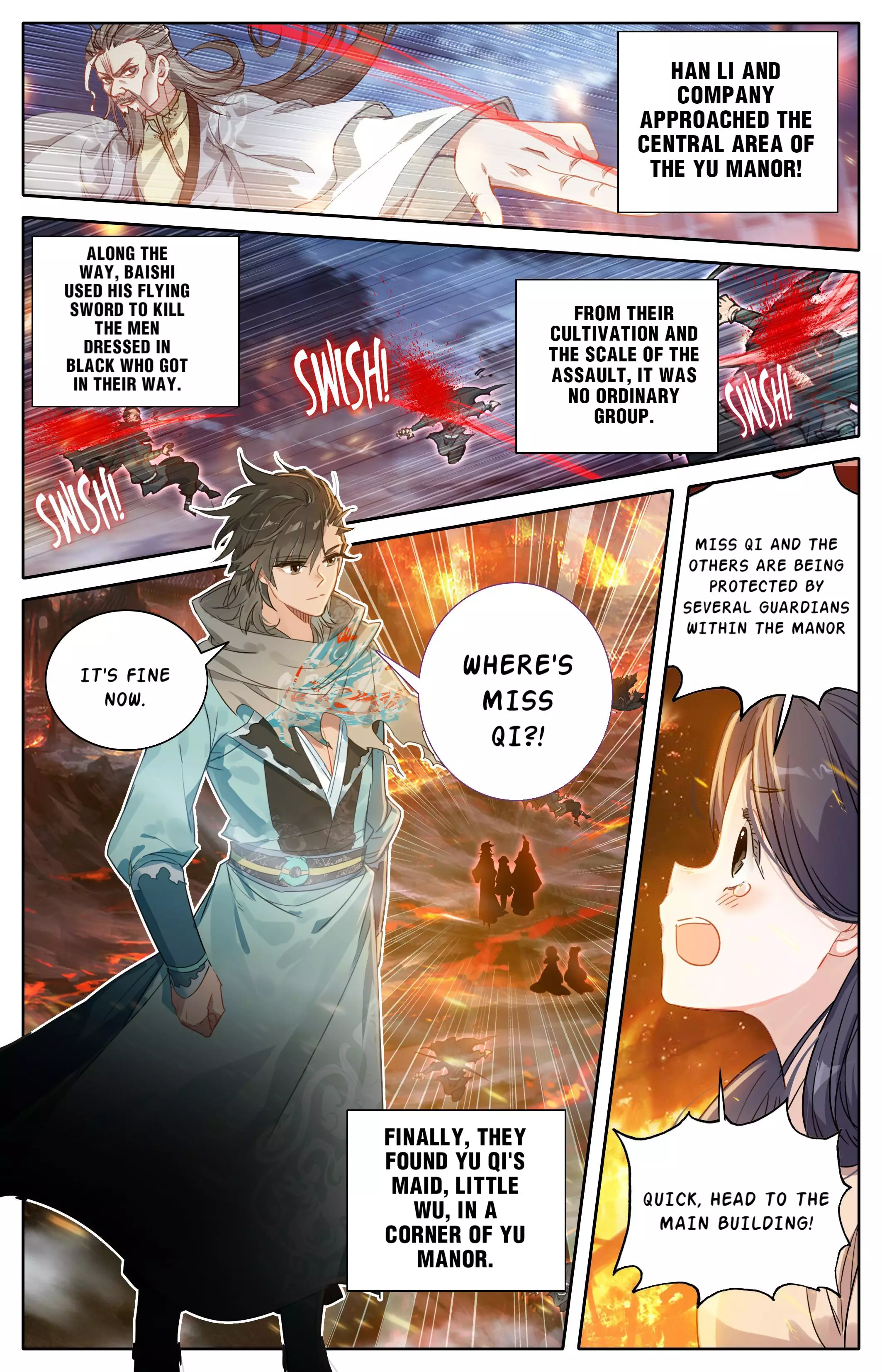 A Record Of A Mortal's Journey To Immortality—Immortal World Arc - 13 page 8-796beee1