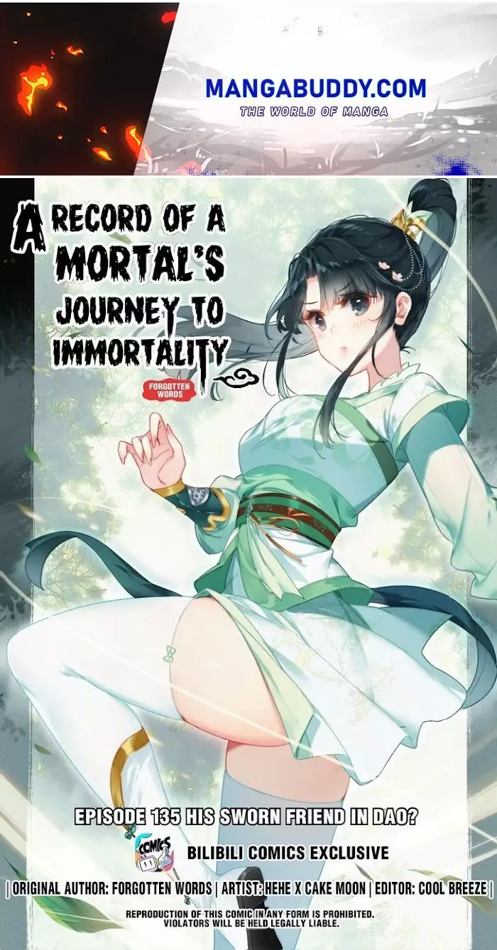 A Record Of A Mortal's Journey To Immortality—Immortal World Arc - 135 page 1-1f0c91b4