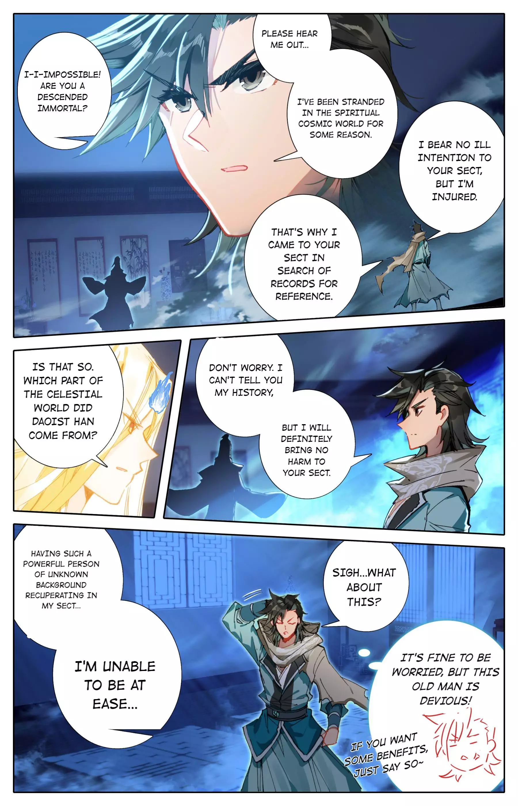 A Record Of A Mortal's Journey To Immortality—Immortal World Arc - 37 page 12-80f27b16