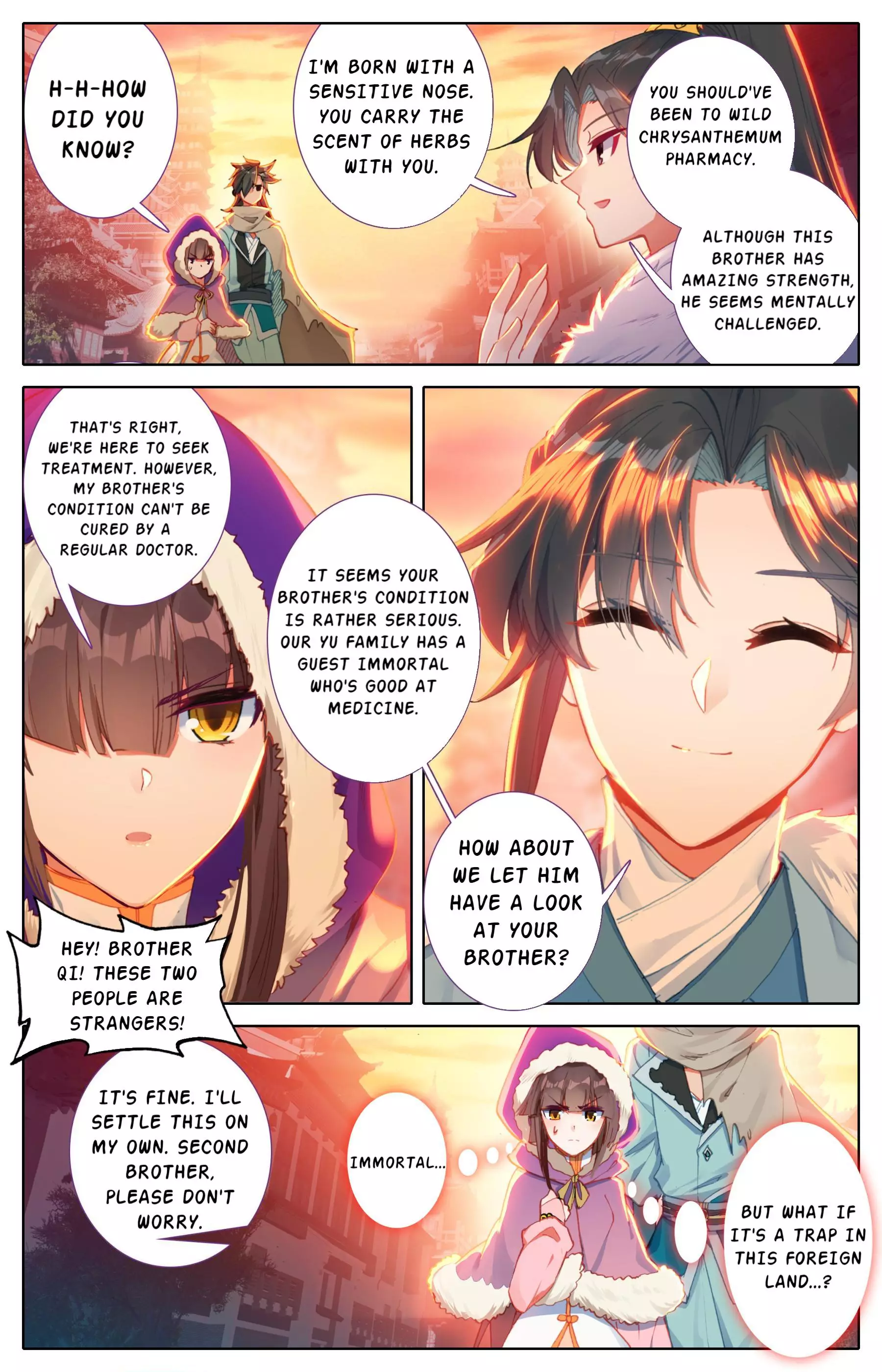 A Record Of A Mortal's Journey To Immortality—Immortal World Arc - 5 page 8-c86248ab